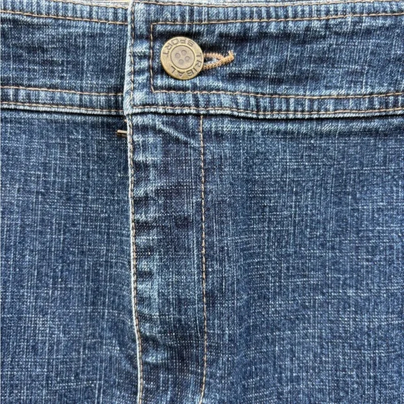 Tribal Stretch Denim Skirt – Size 12 - Picture 3 of 10